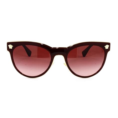 versace burgundy sunglasses|Women's Designer and Luxury Sunglasses.